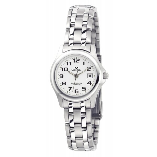 Reloj Viceroy Mujer, caja y pulsera de acero, 100 m.