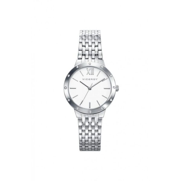 Reloj Viceroy Mujer, caja y pulsera de acero, 30 m.