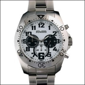 Reloj Duward Crono para hombre Caja y brazalete de acero Ref.D95064.11
