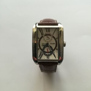 Reloj Duward para hombre Caja de acero y brazalete de piel Ref.D87022.11