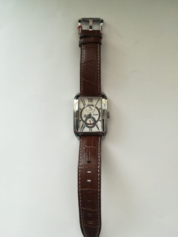 Reloj Duward para hombre Caja de acero y brazalete de piel Ref.D87022.11