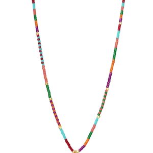 Collar Viceroy plata chapado oro mujer multicolor Ref: 13039C100-99