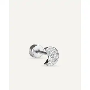 PIERCING CON MOTIVO LUNA Y CIRCONITAS