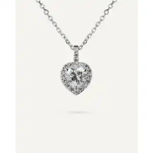 Collar BRILLIANT CUT en plata de ley y circonitas Excellence star cut