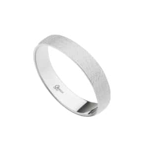 Alianza de plata Perfil Gota, Modelo 040 - 25