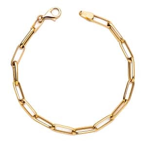 18K PULSERA ORO AMARILLO HUECA ESLABONES ANCHO: 4MM. LARGO: 19CM