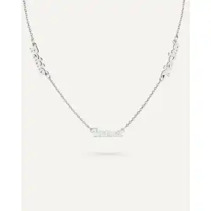 COLLAR PERSONALIZADO CON 3 NOMBRES EN PLATA DE LEY