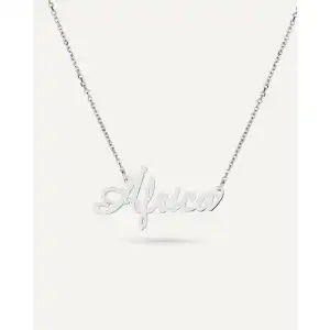COLLAR PERSONALIZADO CON NOMBRE EN PLATA DE LEY