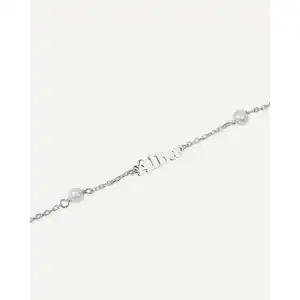 PULSERA JUNIOR CON NOMBRE EN PLATA DE LEY